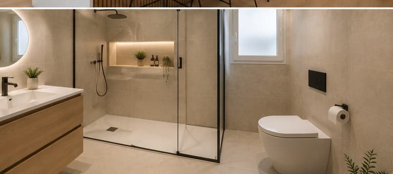 Reforma completa de baño en Málaga