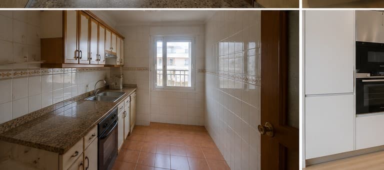 Reforma de cocina a medida en Málaga