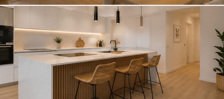 Reforma de cocina a medida en Málaga