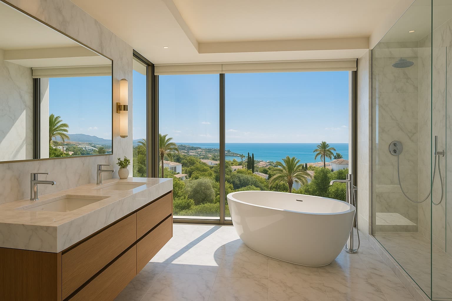 Reformas de baño de lujo en la Costa del Sol: Guía completa 2026